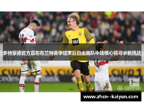 多特蒙德官方宣布布兰特赛季结束后自由离队中场核心将寻求新挑战 多特蒙德官方宣布布兰特赛季结束后自由离队中场核心将寻求新挑战